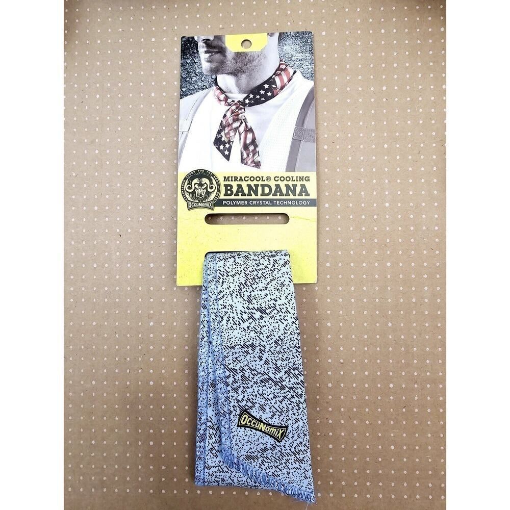 Occunomix MiraCool Cooling Bandanas Heat Stress ~Blue & Red Asst.